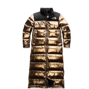 Looking for NORTHFACE Women's Nuptse Duster Metallic Copper S/XS/M